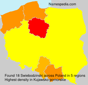 Surname Swiebodzinski in Poland Surname Swiebodzinski in Poland
