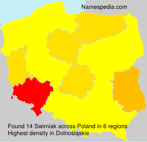 Surname Swirniak in Poland Surname Swirniak in Poland