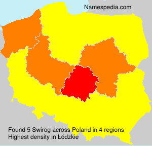 Surname Swirog in Poland Surname Swirog in Poland