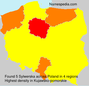 Surname Sylwerska in Poland Surname Sylwerska in Poland