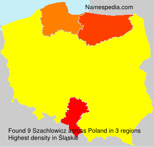 Surname Szachlowicz in Poland Surname Szachlowicz in Poland