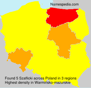 Surname Szaflicki in Poland Surname Szaflicki in Poland