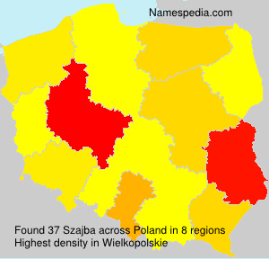 Surname Szajba in Poland Surname Szajba in Poland