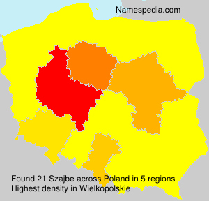 Surname Szajbe in Poland Surname Szajbe in Poland