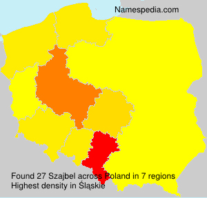 Surname Szajbel in Poland Surname Szajbel in Poland