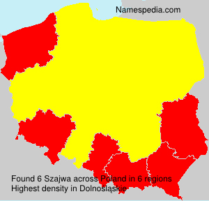 Surname Szajwa in Poland Surname Szajwa in Poland