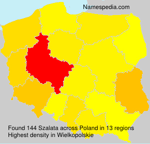 Surname Szalata in Poland Surname Szalata in Poland
