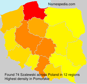 Surname Szalewski in Poland Surname Szalewski in Poland