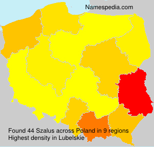 Surname Szalus in Poland Surname Szalus in Poland