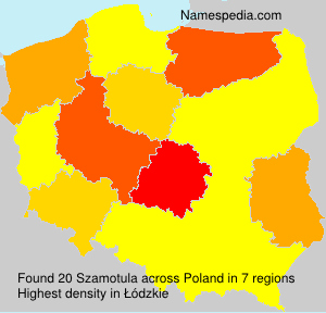 Surname Szamotula in Poland Surname Szamotula in Poland