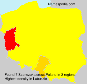 Surname Szanczuk in Poland Surname Szanczuk in Poland