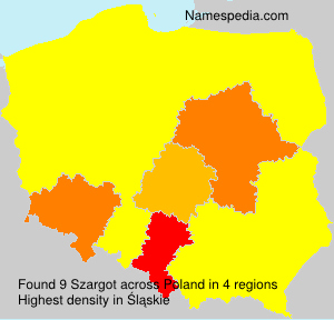 Surname Szargot in Poland Surname Szargot in Poland