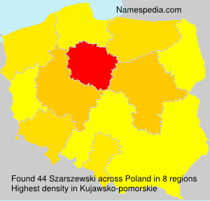 Surname Szarszewski in Poland Surname Szarszewski in Poland