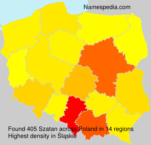 Surname Szatan in Poland Surname Szatan in Poland