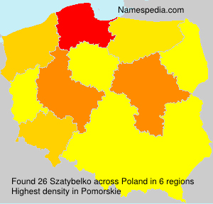 Surname Szatybelko in Poland Surname Szatybelko in Poland