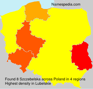Surname Szczebelska in Poland Surname Szczebelska in Poland