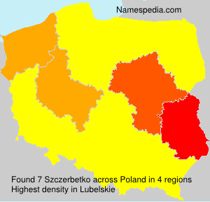 Surname Szczerbetko in Poland Surname Szczerbetko in Poland