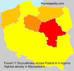 Surname Szczudlinska in Poland Surname Szczudlinska in Poland