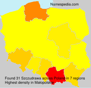 Surname Szczudrawa in Poland Surname Szczudrawa in Poland