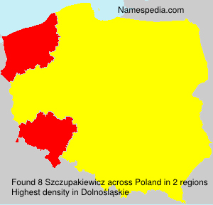Surname Szczupakiewicz in Poland Surname Szczupakiewicz in Poland