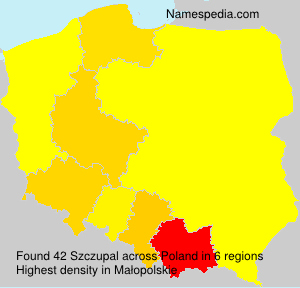 Surname Szczupal in Poland Surname Szczupal in Poland