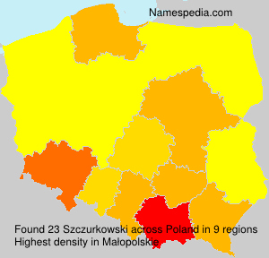 Surname Szczurkowski in Poland Surname Szczurkowski in Poland