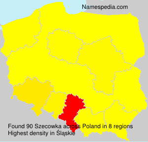 Surname Szecowka in Poland Surname Szecowka in Poland