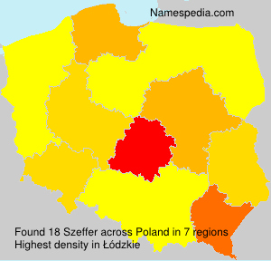 Surname Szeffer in Poland Surname Szeffer in Poland