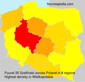 Surname Szeflinski in Poland Surname Szeflinski in Poland