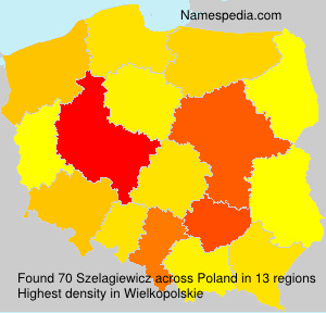 Surname Szelagiewicz in Poland Surname Szelagiewicz in Poland
