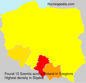 Surname Szemla in Poland Surname Szemla in Poland