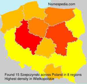Surname Szepczynski in Poland Surname Szepczynski in Poland