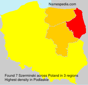 Surname Szerminski in Poland Surname Szerminski in Poland