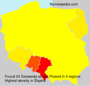 Surname Szewerda in Poland Surname Szewerda in Poland