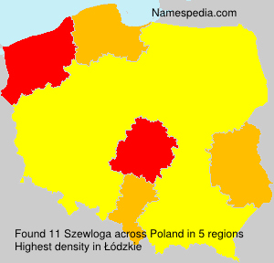 Surname Szewloga in Poland Surname Szewloga in Poland