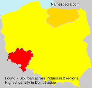 Surname Szkirpan in Poland Surname Szkirpan in Poland