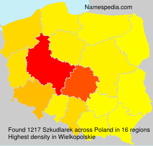 Surname Szkudlarek in Poland Surname Szkudlarek in Poland