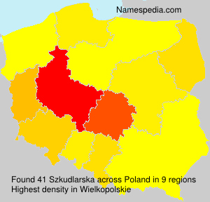 Surname Szkudlarska in Poland Surname Szkudlarska in Poland