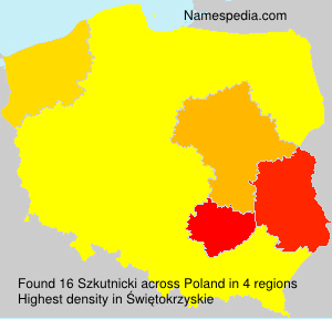 Surname Szkutnicki in Poland Surname Szkutnicki in Poland
