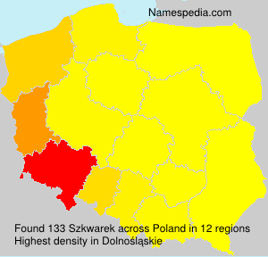 Surname Szkwarek in Poland Surname Szkwarek in Poland