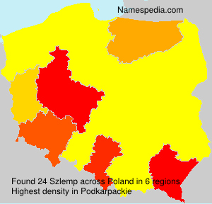 Surname Szlemp in Poland Surname Szlemp in Poland