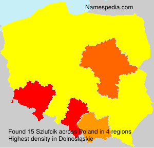 Surname Szlufcik in Poland Surname Szlufcik in Poland