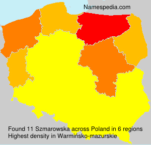 Surname Szmarowska in Poland Surname Szmarowska in Poland