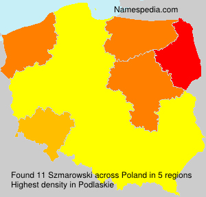 Surname Szmarowski in Poland Surname Szmarowski in Poland