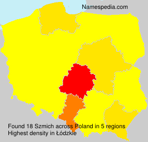 Surname Szmich in Poland Surname Szmich in Poland