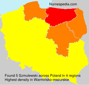 Surname Szmulewski in Poland Surname Szmulewski in Poland