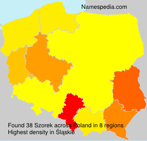 Surname Szorek in Poland Surname Szorek in Poland