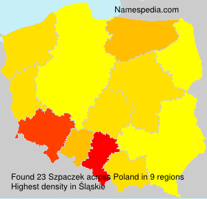 Surname Szpaczek in Poland Surname Szpaczek in Poland