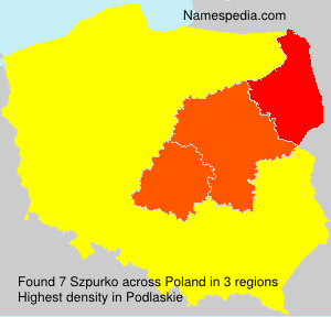 Surname Szpurko in Poland Surname Szpurko in Poland