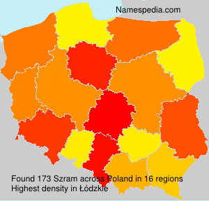 Surname Szram in Poland Surname Szram in Poland